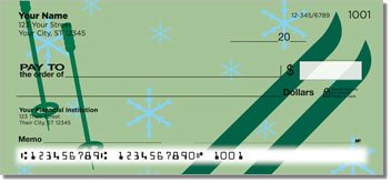 Winter Fun Personalized Checks