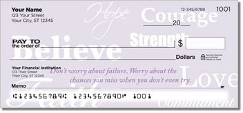 Words of Hope Personalized Checks