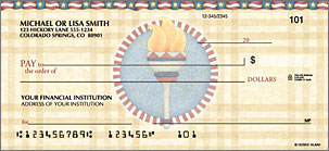 America the Beautiful Scenic Personalized Checks