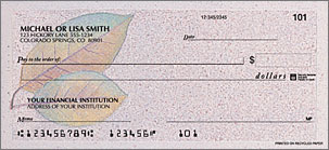 Autumn Leaf Personalized Checks