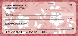 Botanical Silhouettes Personalized Checks
