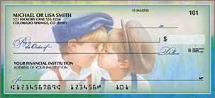 Childhood Days Personalized Checks