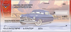 Disney Cars Personalized Checks
