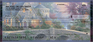 Quiet Escapes by Thomas Kinkade Checks