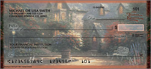 Quiet Escapes by Thomas Kinkade Design Checks