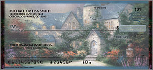 Quiet Escapes by Thomas Kinkade Personalized Checks