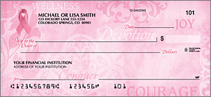 Hope for the Cure Inspirational Personalized Checks