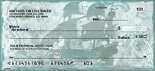 The Pirates of the Caribbean Personalized Checks