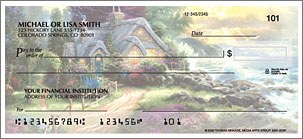 Serenity by Thomas Kinkade Personalized Checks
