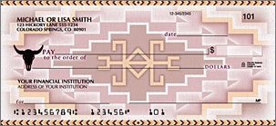 Shades of the Southwest Personalized Checks