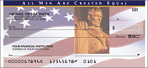 Stars and Stripes Patriotic Checks