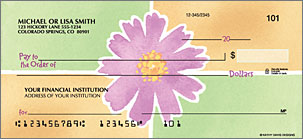 Watercolors by Kathy Davis Personalized Checks
