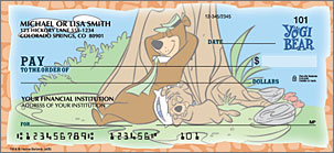 Yogi Bear Checks Personalized Checks